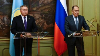 Глава МИД Казахстана Мухтар Тлеуберди встретился с Сергеем Лавровым