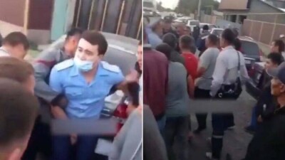 В Туркестанской области задержали жителей села, напавших на прокурора после смертельного ДТП