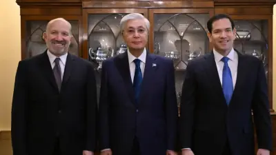 Токаев в Вашингтоне встретился с госсекретарём США Марком Рубио