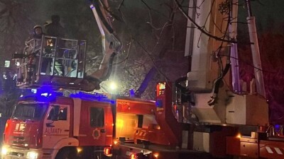 В Алматы посетителей и сотрудников ресторана эвакуировали из-за пожара