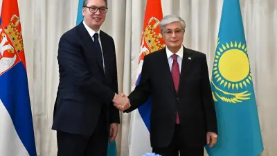 Токаев провёл переговоры с президентом Сербии Вучичем