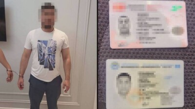 Иностранного преступника, находящегося в розыске, задержали в Шымкенте с поддельным паспортом