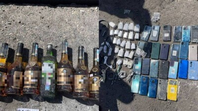 Водитель столовой пытался провезти крупную партию запрещённых предметов в колонию Алматинской области