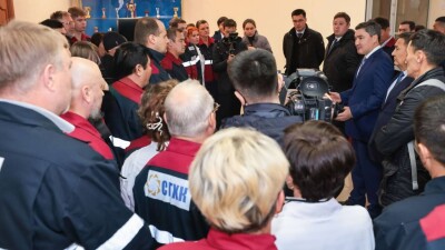 Строительство АЭС в Казахстане обсудил с акмолинцами премьер-министр Олжас Бектенов