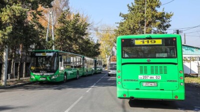 Какие автобусы выйдут на линию в Алматы