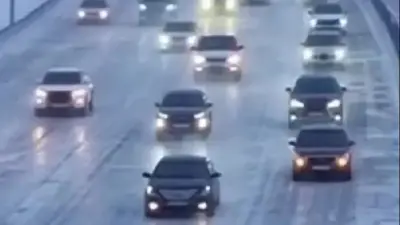 Водители требовали немедленного открытия трассы Астана – Щучинск: колонну машин сопроводили