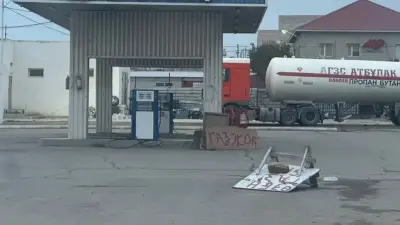 Огромные очереди наблюдаются на газовых заправках в Актау: в акимате назвали виноватых 