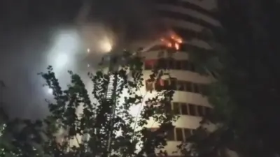 Пожар в ЖК "Семь бочек" в Астане потушили. Горела обшивка с шестого по 16-й этажи