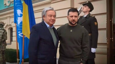 Генсек ООН встретился с Зеленским в Киеве