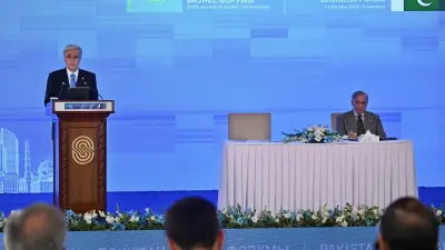 Токаев на казахско-пакистанском бизнес-форуме: Мы поставили перед собой амбициозную цель