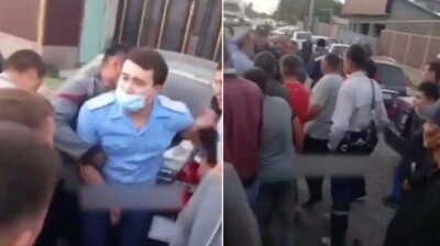 В Туркестанской области родные погибшего в ДТП водителя обвиняют полицейских, преследовавших машину