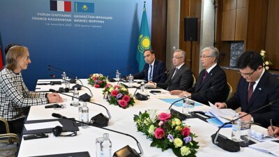 Токаев принял руководителей бизнес-структур Франции