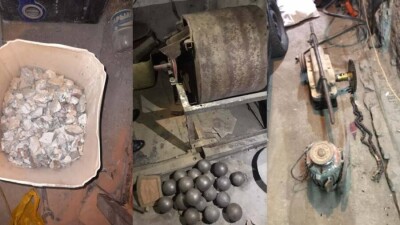 Цех по переработке золотосодержащей руды обнаружили в гараже жителя Акмолинской области