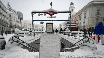 Правительство Испании объявило Мадрид зоной катастрофы из-за аномальных погодных условий