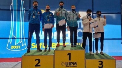 Казахстанские пятиборцы заняли первое место на этапе Кубка мира в Болгарии