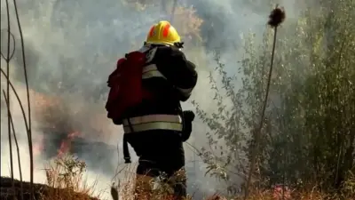 Склон горы загорелся по ВОАД в Алматы 