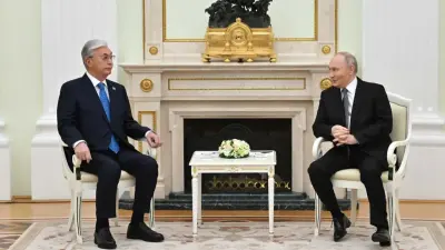 Токаев и Путин провели неформальную встречу