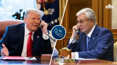 Токаев поговорил с Трампом по телефону и пригласил его в Казахстан 