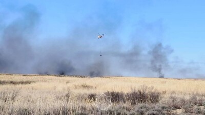 Пятый день тушат природный пожар в Алматинской области. Угрозы населённым пунктам нет