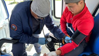 Скорпион укусил волонтёра, помогающего бороться с паводками в Атырауской области