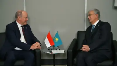 Президент пригласил в Казахстан князя Монако