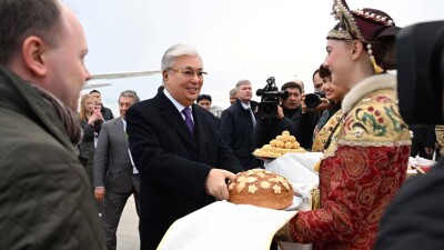 Токаев по приглашению Путина прибыл в Казань для участия в саммите глав государств БРИКС