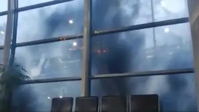 Пожар произошёл в крупнейшем аэропорту Индии