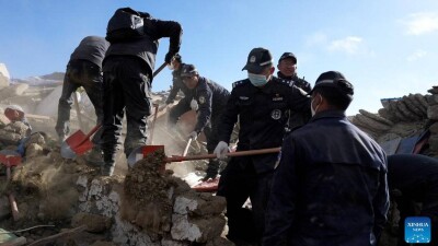 Сильное землетрясение в Тибете: 126 человек погибли, ещё 188 пострадали