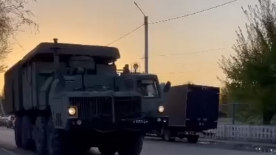 Военная техника на улицах Алматы. В Минобороны объяснили, что это было