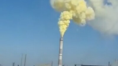 На Тенгизе произошёл аварийный выброс загрязняющих веществ