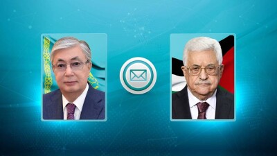 Токаев направил телеграмму президенту Палестины