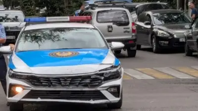 Пьяная пара, задержанная полицейским, спровоцировала аварию с патрульной машиной