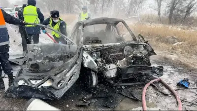Четыре человека погибли в аварии на трассе Алматы – Астана