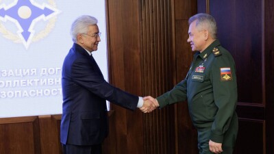 Тасмагамбетов рассказал Шойгу о запланированных учениях сил ОДКБ