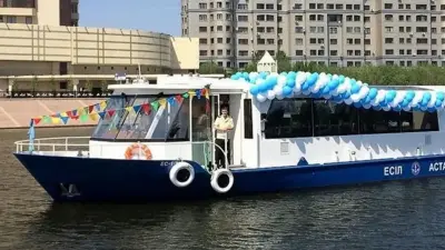 Экскурсионные теплоходы начнут курсировать по Есилю в Астане с 1 мая
