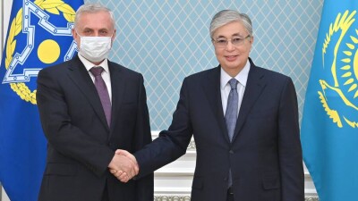 Токаев принял генсекретаря ОДКБ Станислава Зася