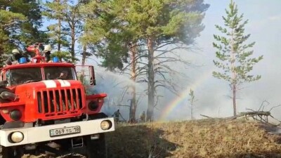 Лесной пожар в Абайской области: жители самостоятельно покидают свои дома