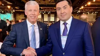 Потенциал Каспийского моря для доставки нефти на мировой рынок обсудили министры энергетики Казахстана и США