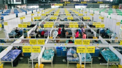 В Шанхае вновь заработала крупнейшая временная больница для лечения пациентов с Covid-19