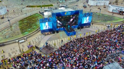 Масштабный Open air прошёл в столице к 30-летию госсимволов