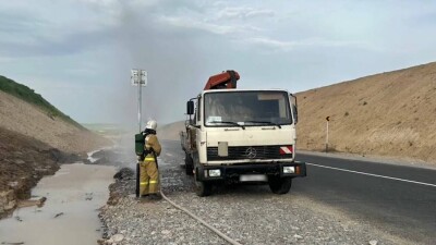 Неизвестной жидкостью, разлитой по дороге, отравились более 20 человек в Шымкенте