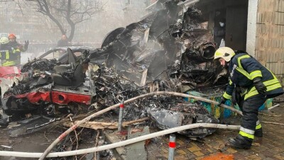 Служба безопасности Украины рассматривает три версии крушения вертолёта с главой МВД на борту