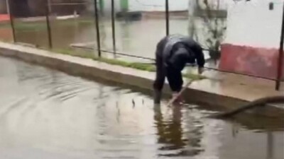 Дворы затопило из-за сильных дождей в Туркестанской области