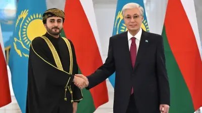 Токаев принял заместителя премьер-министра Омана и наградил его