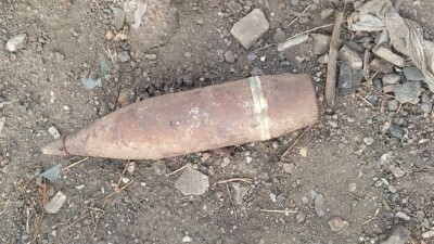 Фугасный снаряд нашли на заброшенной мусорной свалке в Ерейментау