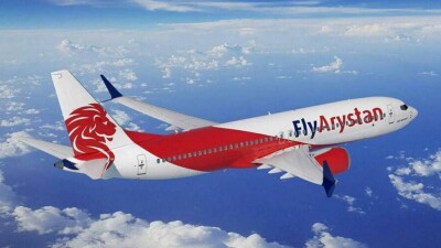 Вылетевший в Костанай самолёт Fly Arystan вернулся в аэропорт Алматы