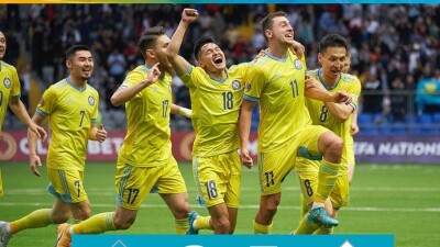 Казахстанская сборная снова обыграла Словакию в Лиге наций
