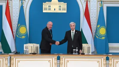 Президент Венгрии: Мы с большим интересом следим за процессом цифровизации в Казахстане