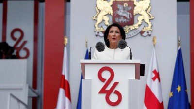 Президент Грузии призвала жителей страны выйти на митинг