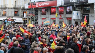 В Испании полицейские вышли на протест в защиту профессиональных прав